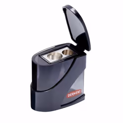 Derwent 2306123, Temperamatite manuale, Nero, Metallo, 1,15 cm, 8 mm, 1 pz