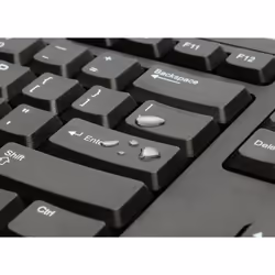 Kensington KB100 EQ tastiera Casa/ufficio USB QWERTY Inglese UK Nero