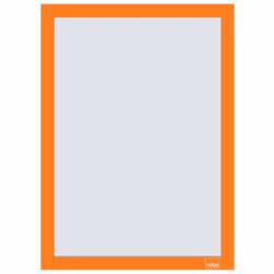 Nobo Cornice magnetica autoadesiva per poster A4, arancione - Vista aggiuntiva 5