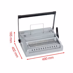 GBC MB20 Rilegatrice multifunzionale Grigio - Vista aggiuntiva 7