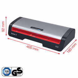 GBC 4410070EU plastificatrice Plastificatrice a caldo 500 mm/min Nero, Acciaio inox - Vista aggiuntiva 7