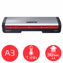 GBC 4410071EU plastificatrice Plastificatrice a caldo 500 mm/min Nero, Acciaio inox - Vista aggiuntiva 3