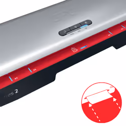 GBC 4410071EU plastificatrice Plastificatrice a caldo 500 mm/min Nero, Acciaio inox - Vista aggiuntiva 7