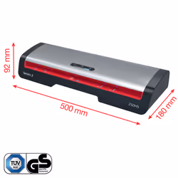 GBC 4410071EU plastificatrice Plastificatrice a caldo 500 mm/min Nero, Acciaio inox - Vista aggiuntiva 8