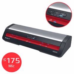 GBC 4410072EU plastificatrice Plastificatrice a caldo 800 mm/min Nero, Acciaio inox - Vista aggiuntiva 4