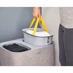Joseph Joseph 50003 porta biancheria 90 L Rettangolare Cotone, Poliestere Grigio