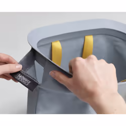 Joseph Joseph 50003 porta biancheria 90 L Rettangolare Cotone, Poliestere Grigio - Vista aggiuntiva 4