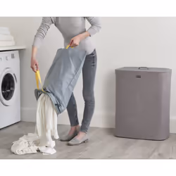 Joseph Joseph 50003 porta biancheria 90 L Rettangolare Cotone, Poliestere Grigio - Vista aggiuntiva 5
