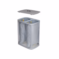 Joseph Joseph 50003 porta biancheria 90 L Rettangolare Cotone, Poliestere Grigio - Vista aggiuntiva 7