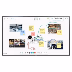 NEC MultiSync M551 Pannello piatto interattivo 55" LCD 500 cd/m² 4K Ultra HD Nero Touch screen 24/7 - Vista aggiuntiva 4