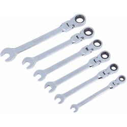 Bluespot - Blue Spot 04312 - Set di 6 chiavi a cricchetto con testa flessibile