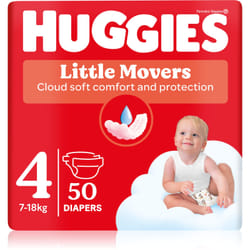 Huggies Little Movers Ultra Comfort Jumbo 7-18 kg 50 g