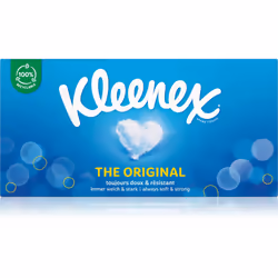 Se si tratta di igiene, scordati dei vecchi fazzoletti in tessuto e punta sui fazzoletti di carta Kleenex Original Box . Ti s ...