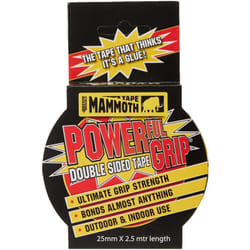 Powergrip Double Sided Tape 25mm x 2.5m - Everbuild