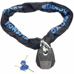 Oxford Monster XL Blocco a catena, nero, dimensione 200 cm per uomo