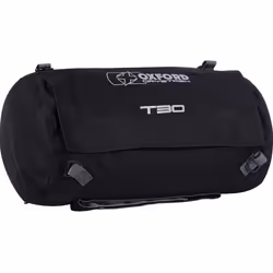 Oxford Drystash T30 Borsa Roll Moto, nero, dimensione 21-30l per uomo