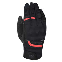 Oxford Brisbane Air Guanti da moto, nero-rosso, dimensione 3XL per uomo