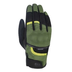 Oxford Brisbane Air Guanti da moto, nero-verde, dimensione S per uomo