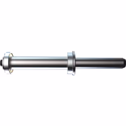 Oxford Zero-G Perno da 24,5 mm per supporto di montaggio a forcellone singolo, argento