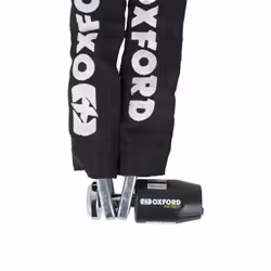 Oxford Catena antifurto con lucchetto Patriot - 12mm x 1.2m