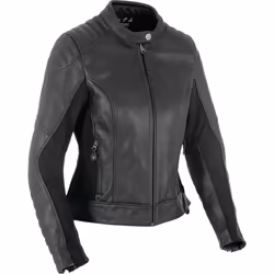 Oxford Beckley Ladies Giacca in pelle moto, nero, dimensione XS 32 42 per donne