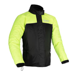Oxford Rainseal 2022 Giacca antipioggia, nero-giallo, dimensione S per uomo