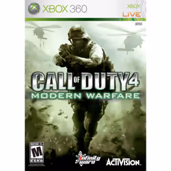 Activision Call of Duty 4: Modern Warfare, Xbox 360, M (Mature)