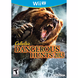 Activision Cabela's Dangerous Hunts 2013, Wii U, Wii U, T (Teen), Supporto fisico