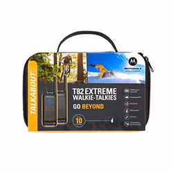 Motorola Talkabout T82 Extreme Twin Pack ricetrasmittente 16 canali Nero, Arancione - Vista aggiuntiva 5