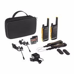 Motorola Talkabout T82 Extreme Twin Pack ricetrasmittente 16 canali Nero, Arancione - Vista aggiuntiva 6