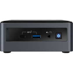 Intel NUC BXNUC10I3FNH2 barebone per PC/stazione di lavoro UCFF Nero i3-10110U BGA 1528 2,1 GHz