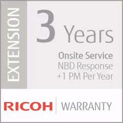 Ricoh Estensione Garanzia a 3 anni (Produzione Mid-Vol), 3 anno/i