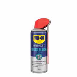 Le Super Dégrippant WD-40 Specialist pénètre rapidement et libère les pièces avec une effi€cacité accrue. Grâce à une très fa ...