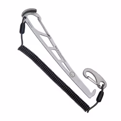 Wild Country 40-PROKEYLSH-0999-1, Strumento per la rimozione dei dadi, Nero, Metallico