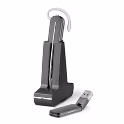 POLY Savi W440A, Wireless, Ufficio, 22 g, Auricolare, Nero