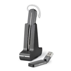 POLY Savi W440A Auricolare Wireless A clip, A Padiglione, In-ear Ufficio Nero