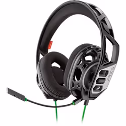 POLY 300 HX, Cablato, 20 - 20000 Hz, Gaming, 176 g, Auricolare, Nero