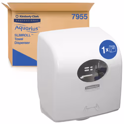 Kimberly Clark 7955 dispenser di asciugamani di carta Distributore di asciugamani di carta in rotolo Bianco - Vista aggiuntiva 6