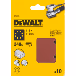 DeWALT DT3025-QZ accessorio per levigatrici 10 pz
