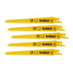 DeWALT DT2356-QZ lama per sega a gattuccio, sega a traforo e sega universale Lama per sega circolare 5 pz