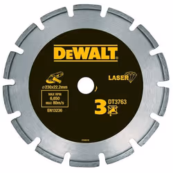 DeWALT DT3761-XJ, Disco per tagliare, Ogni marca, 180 g, 160 mm, 190 mm, 10 mm