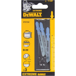 Dewalt - DT2154-QZ Lama Seghetto Alternativo per Metallo 86.5x1.7 mm 3 pezzi