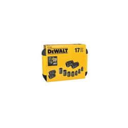 Dewalt - Valigetta di boccole 1/2 17 pezzi + adattatore - DT7506