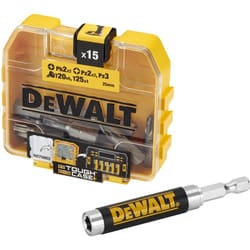Dewalt - DT71573-QZ - Set di accessori toughcase – Punte di avvitamento – PH2 x2, PZ2 x2, PZ3, T20 x6, T25 x4 – per trapano a vite