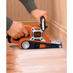 Black & Decker KA88 levigatrice portatile Levigatrice a nastro Arancione - Vista aggiuntiva 4