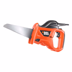 Black & Decker KS880EC-QS, Seghetto, Metallo, Plastica, Legno, Arancione, 23,9 cm
