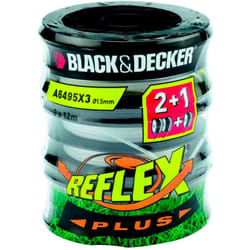 Black&decker - Black+Decker Rocchetto Tagliabordi - Nylon Doppio Filo 6m - 3 Bobine