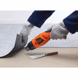 Black & Decker KX1693-QS pistola a caldo 450 l/min 560 °C 1800 W Nero, Arancione - Vista aggiuntiva 4