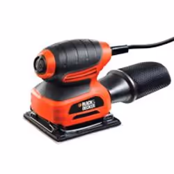 Black & Decker KA400 220W 1/4 Sheet Sander, Levigatrice orbitale, 16000 Giri/min, 1,6 mm, 0,8 mm, AC, 220 W
