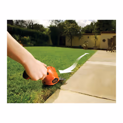 Black & Decker GSL200-QW cesoia per erba cordless 8 cm 3,6 V Litio Nero, Arancione - Vista aggiuntiva 5